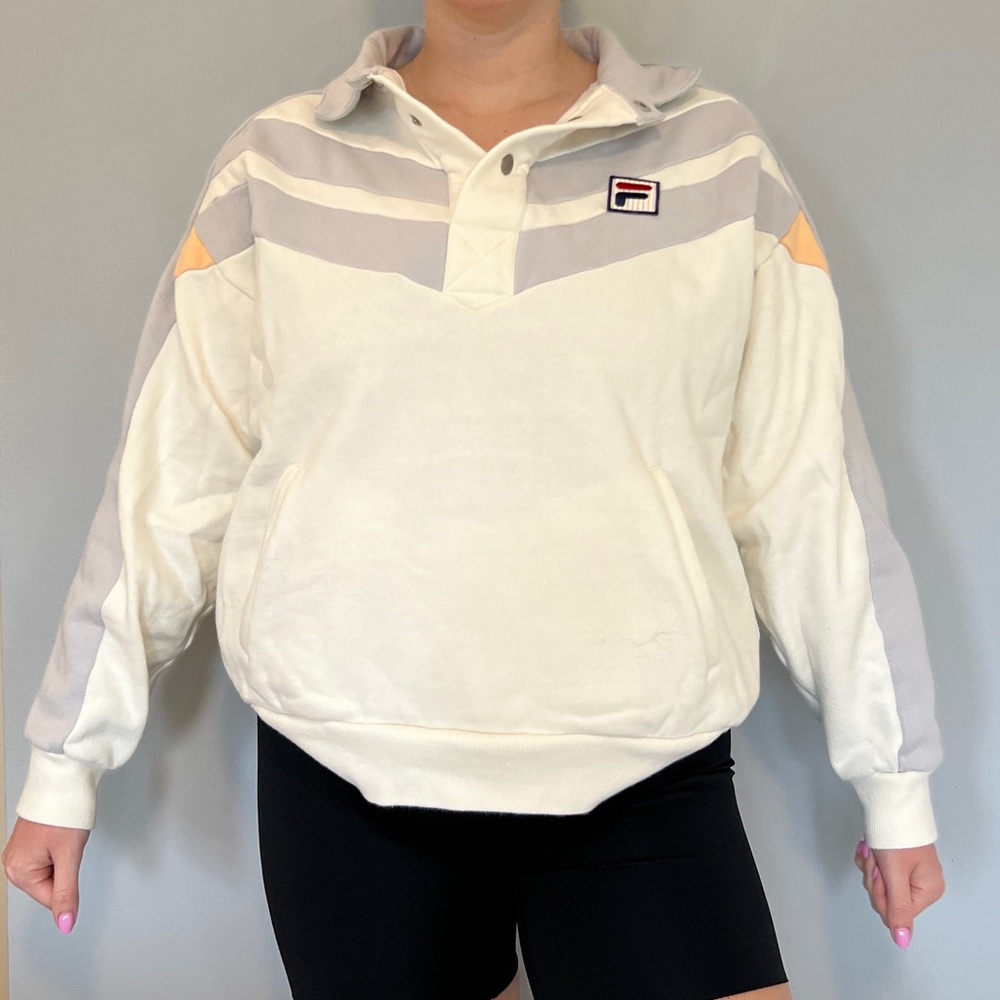 FILA sweatshirt with collar